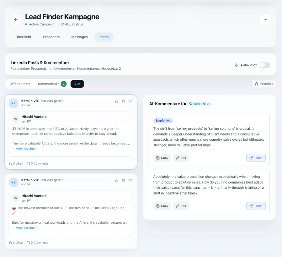 AI Engagement Dashboard
