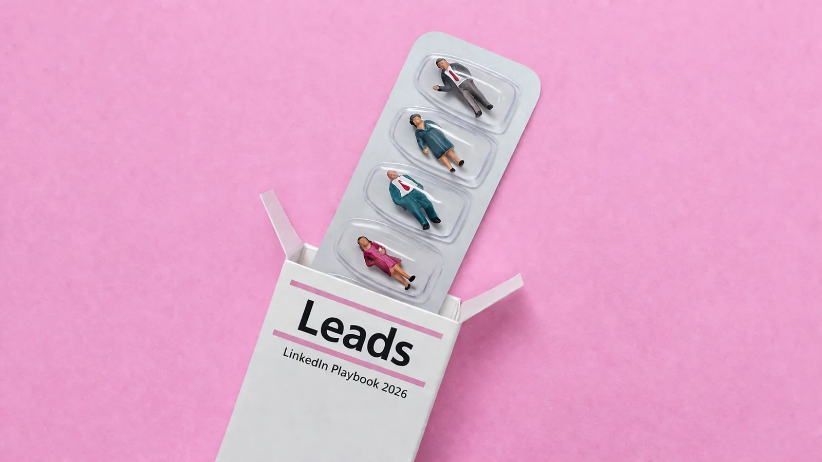 B2B LinkedIn automation workflow reviewed on a professional laptop in a modern office environment